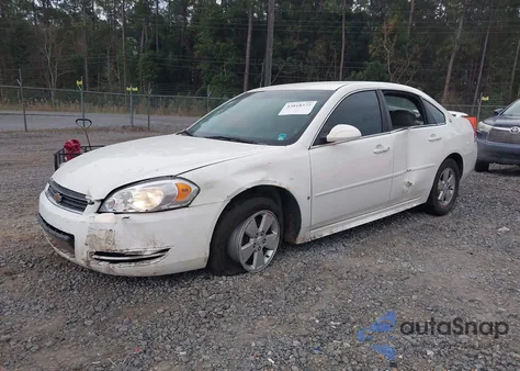 2009 Chevrolet Impala Lt z USA, uszkodzony, nr VIN 2G1WT57K191112905